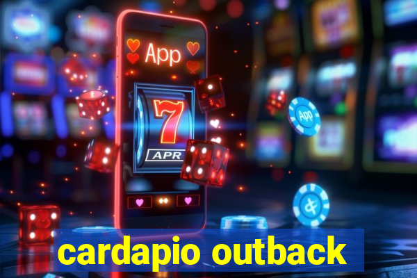 cardapio outback